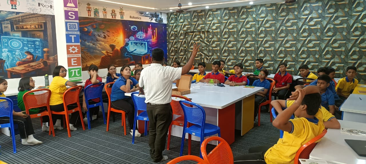 Teacher Using Smart Tools