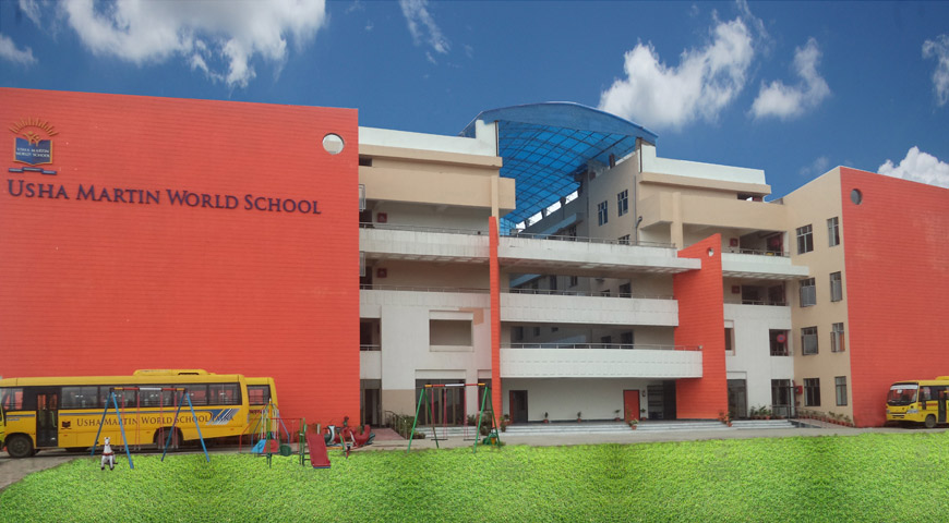 Modern school campus